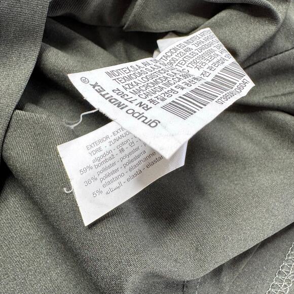 Zara | Green Ruched Mini Skirt - Picture 6 of 6